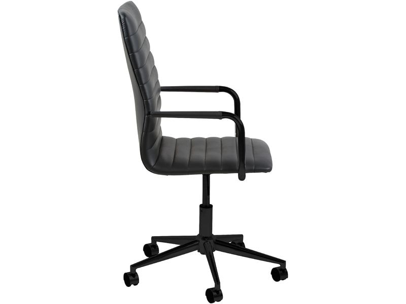 AC Design Bürostuhl Winslow, mit Polsterrücken und Armlehne Schreibtischstuhl im Leder look