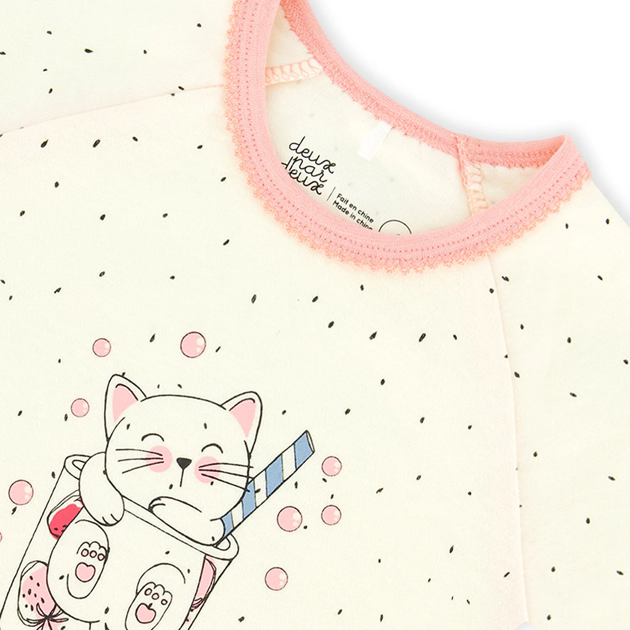 Deux par Deux Pyjama Fraises 7-10ans