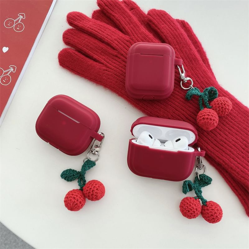 VanDi - Cherry AirPods / Pro oortelefoonhoesje