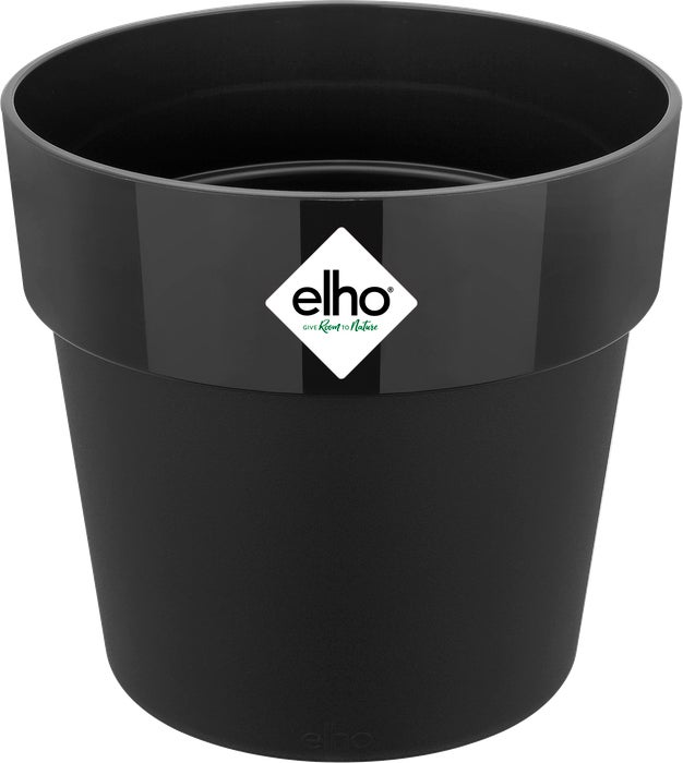 Elho bloempot B. for original zwart D 13,7 H 12,5 cm