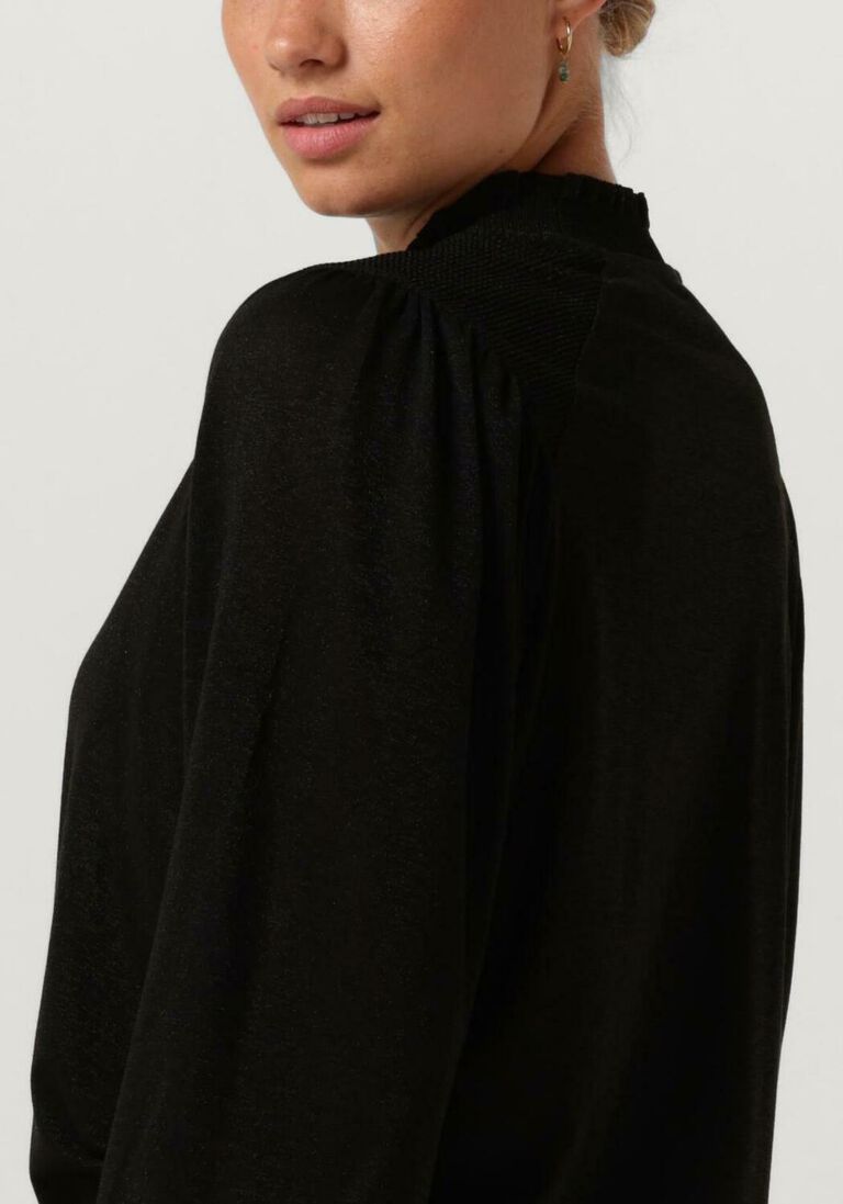 MOS MOSH zwarte mos mosh blouse kaliva ls blouse