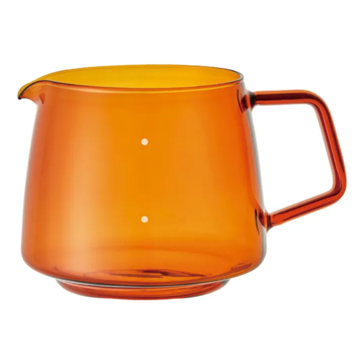 Kinto Carafe Sépia en verre | Ambre