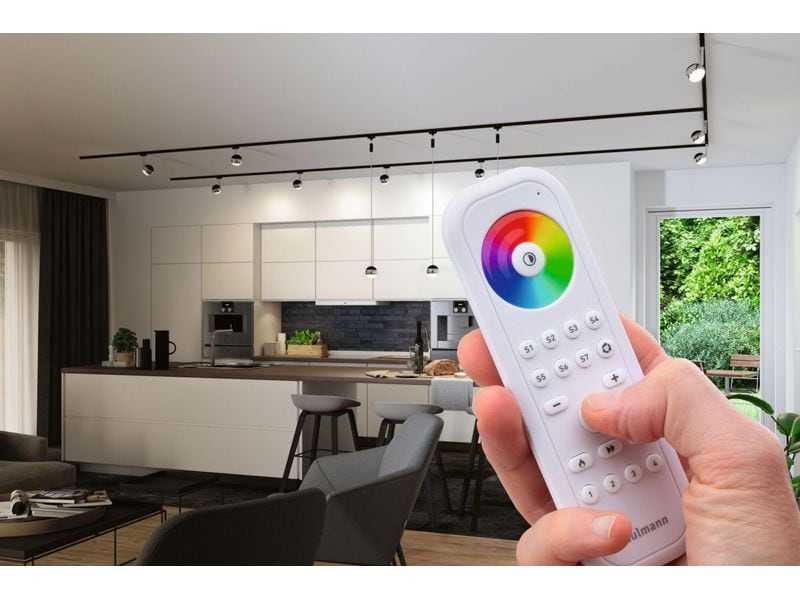 Paulmann Fernbedienung Gent 2 Zigbee 3.0 Fernbedienung zur direkten Steuerung von Zigbee 3.0 Lichtprodukten
