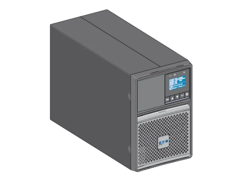 Eaton 5P 650i - Gen 2 - UPS - AC 200-240 V - 650 VA - ventilreguleret blysyre (VRLA) - 9 At - RS-232, USB - output-stikforbindelser: 4