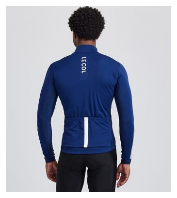 Veste d'Hiver Manches Longues Le Col Pro Bleu