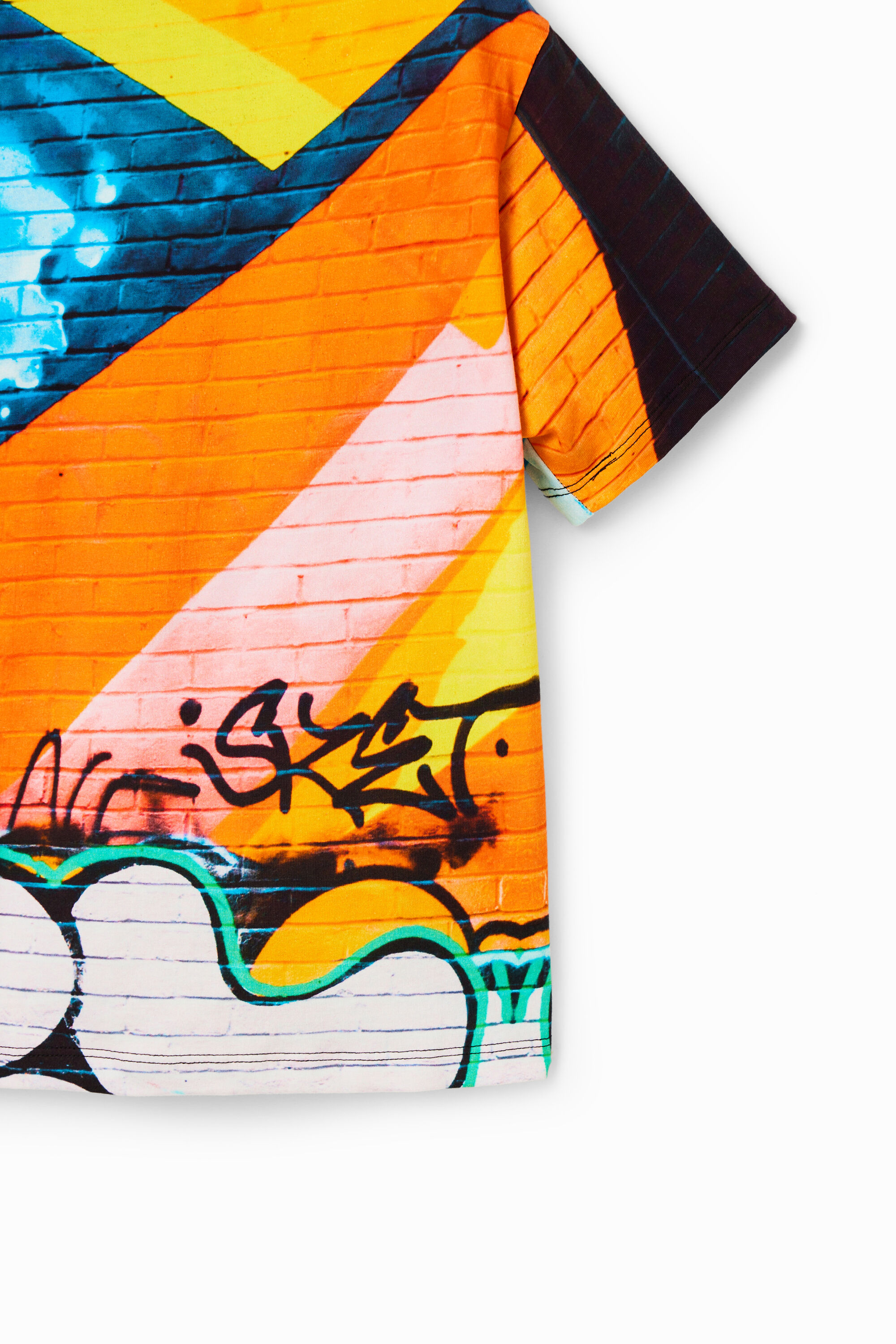 T-shirt photographique graffiti