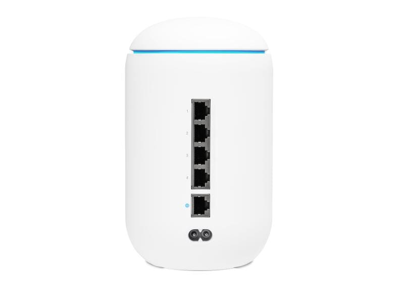 Ubiquiti Mesh-Router UniFi Dream Machine UniFi Dream Machine 4x4 Mu-MiMo Wave2 WLAN-Router mit integriertem WLAN-Controller Cloud-Key und USG VPN-Router