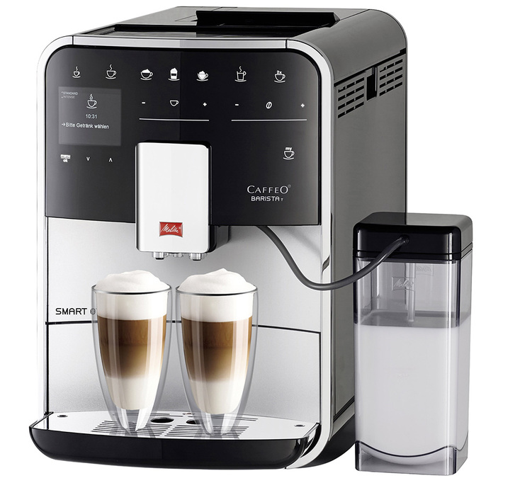 Melitta Barista T Smart Connectée Argent/Noir F830-101 Coloris:Argent