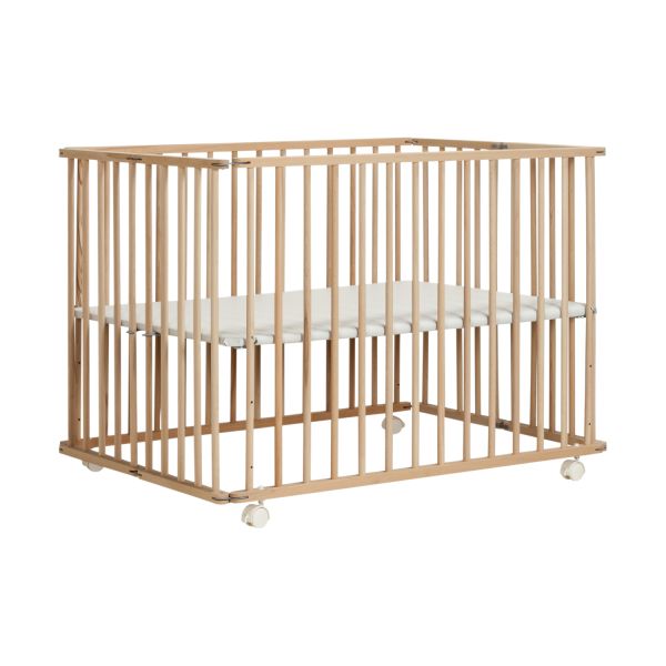 Babypark Exclusief Opvouwbare Box - 70 x 100 cm - Naturel
