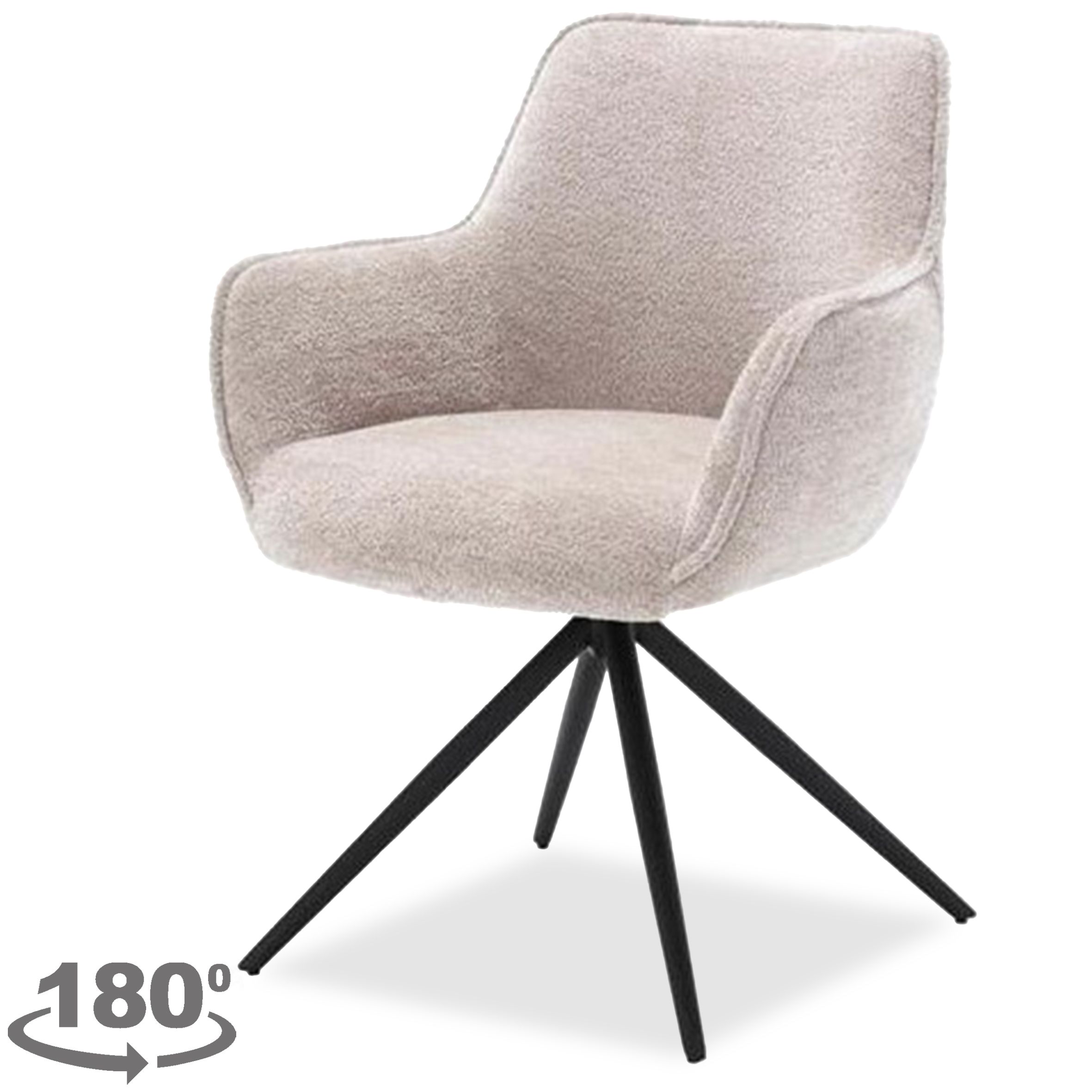 Eetstoel Sand Simone B63 x D62 x H85 cm