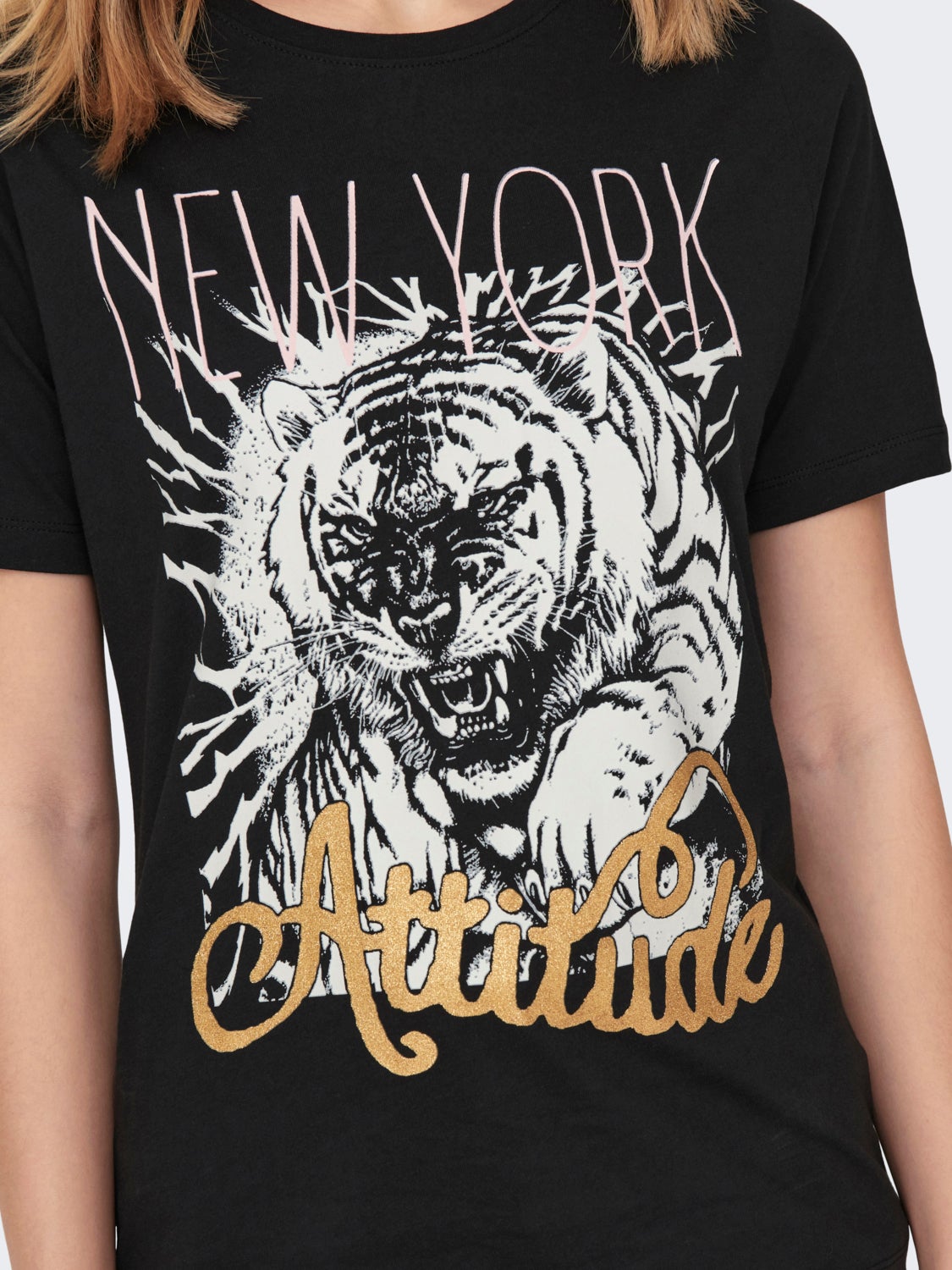 JDYATTITUDE T-shirt Black