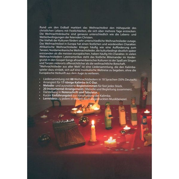 Conny Sommer Weihnachtslieder Kalimba