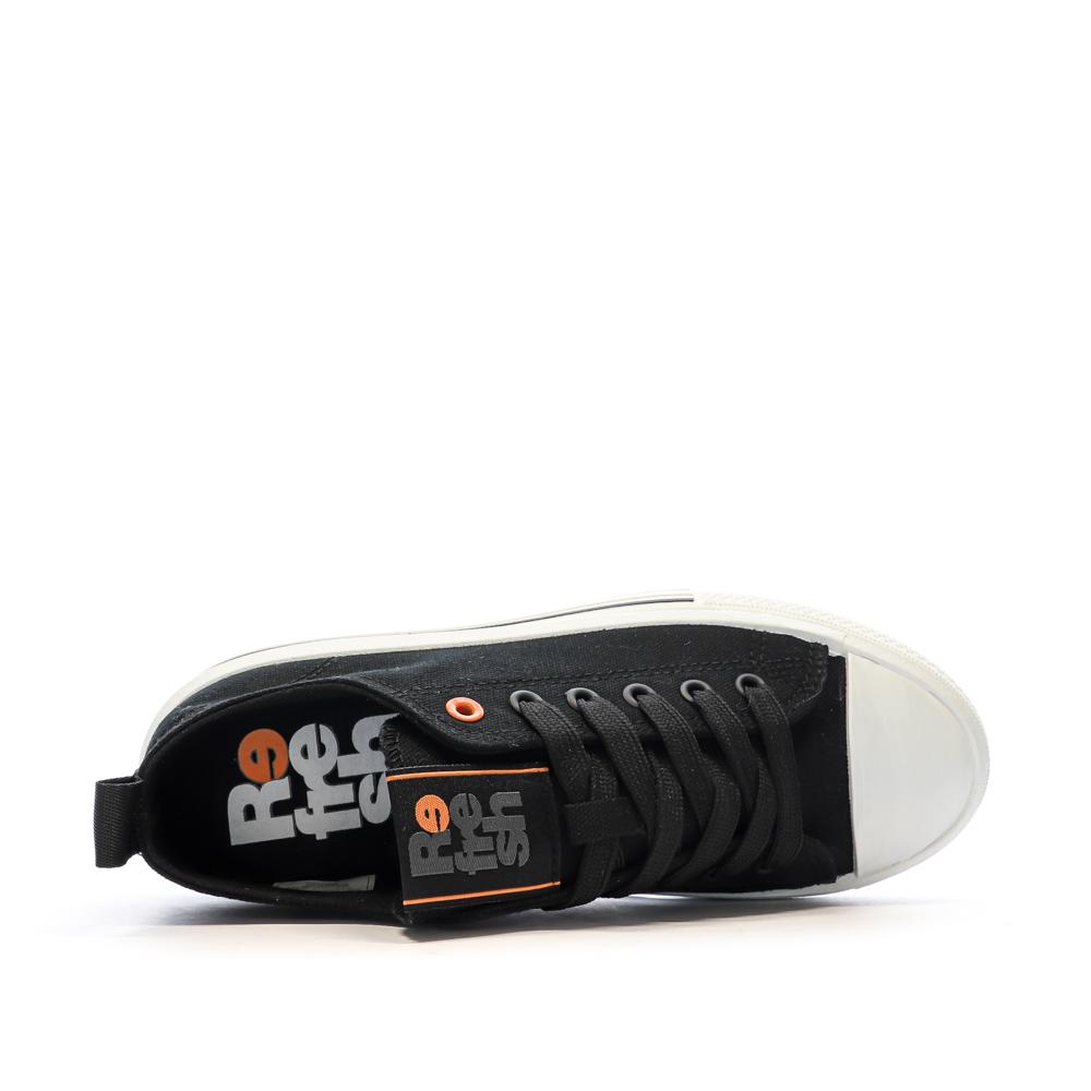 Refresh Baskets Basses Noires Femme Refresh Lona