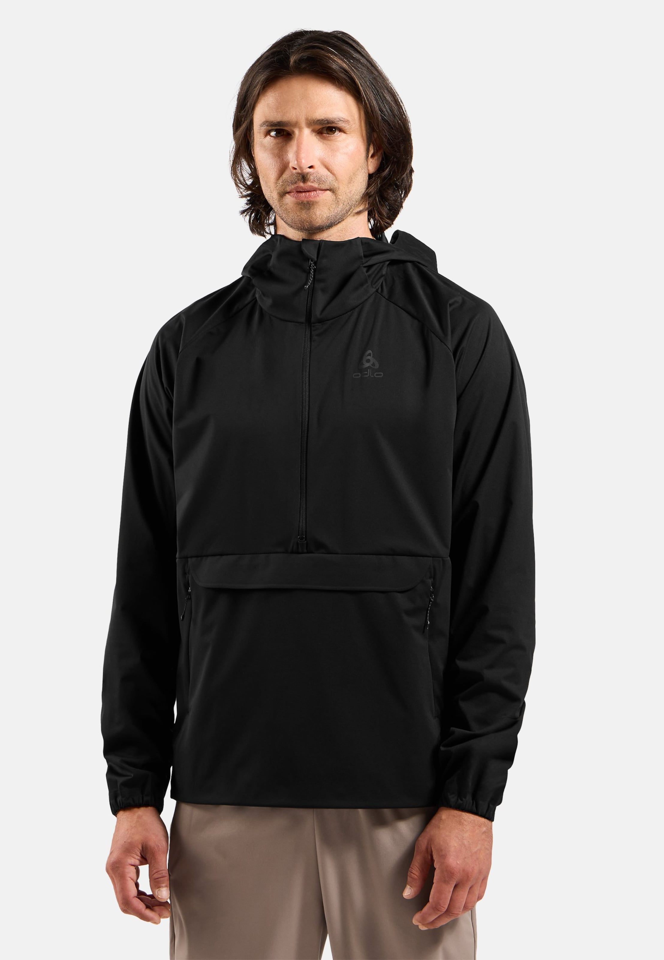 Winddichter Zeroweight Pro Warm Langlaufanorak in black