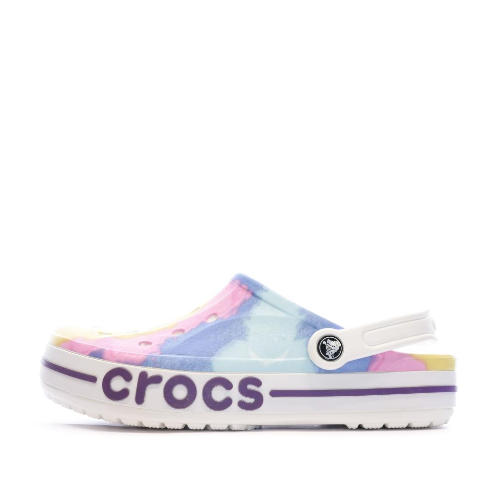 Crocs Sandales Crocs Multicolores Homme Bayaband Tie Dye