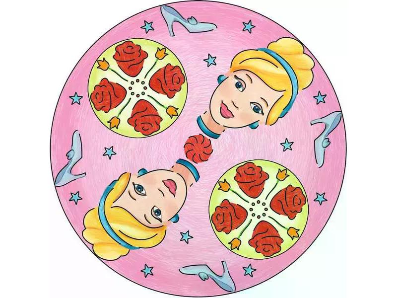 Ravensburger Malset Mandala-Designer Disney Princess Zeichenset für farbenfrohe Mandalas