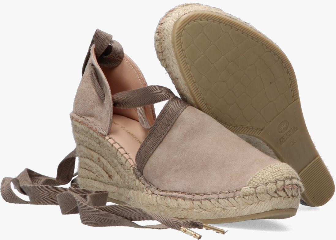 FRED DE LA BRETONIERE taupe fred de la bretoniere espadrilles 153010224