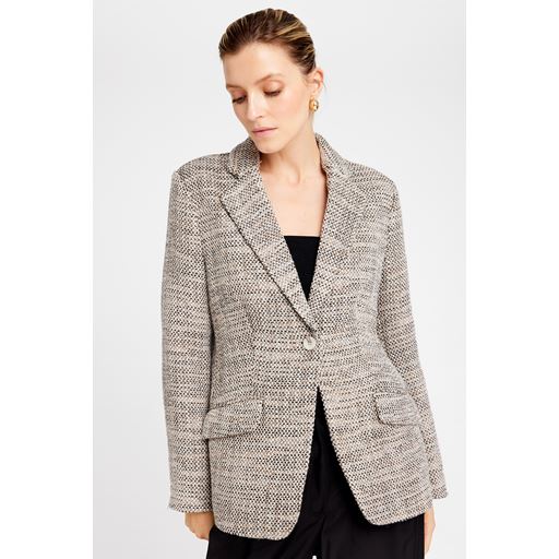 Gustav Stacie Blazer, Off White, 38