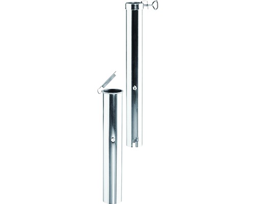 Grondhuls voor parasols tot Ø400 cm en palen tot Ø5,5 cm, aluminium