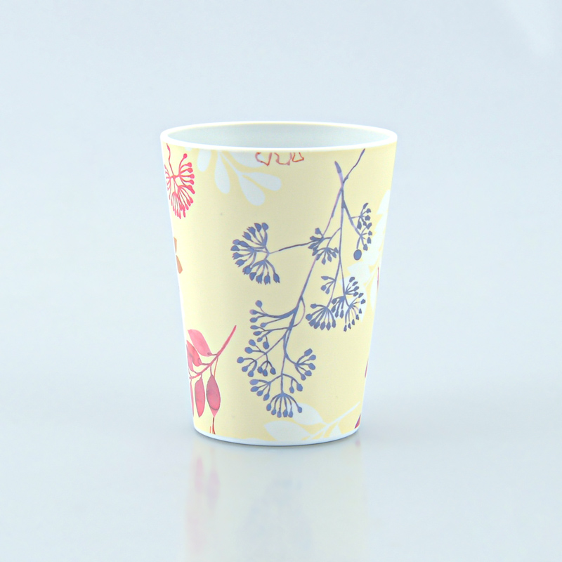 Gobelet 'Lise' beige et rose