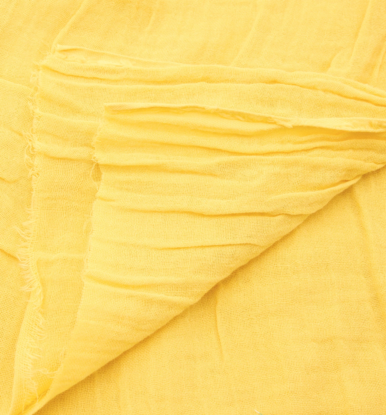 Coupon de 2 m en gaze de coton - Safran