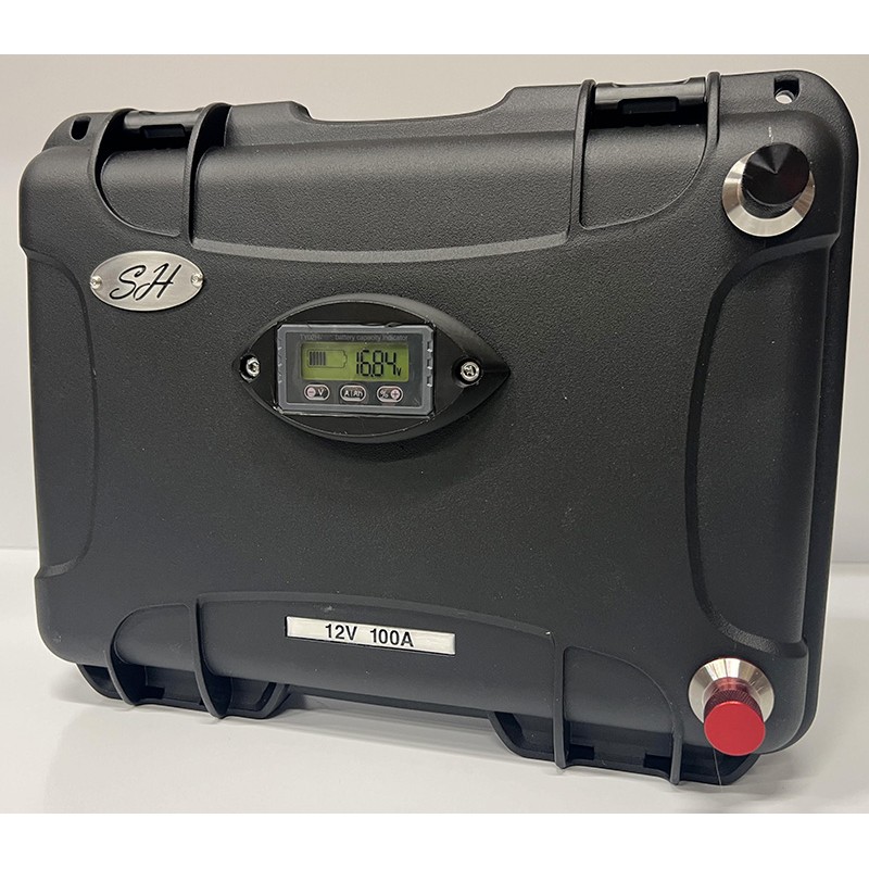 Batterie Lithium Ion Sh Lithium Gamme Haute Performance Brushless - 12V100a + Chargeur