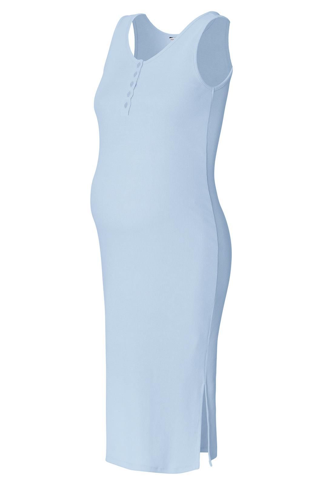 Noppies Maternity Jurk met voedingsfunctie Estrella - Light Sky