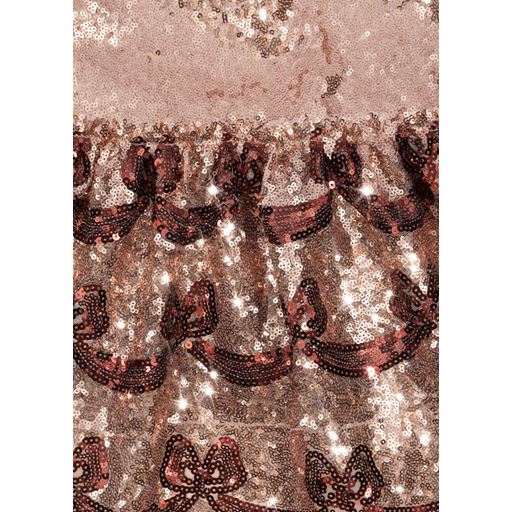 Konges Sløjd Starla Bow Wow Kjole, Gold Blush, 104 cm