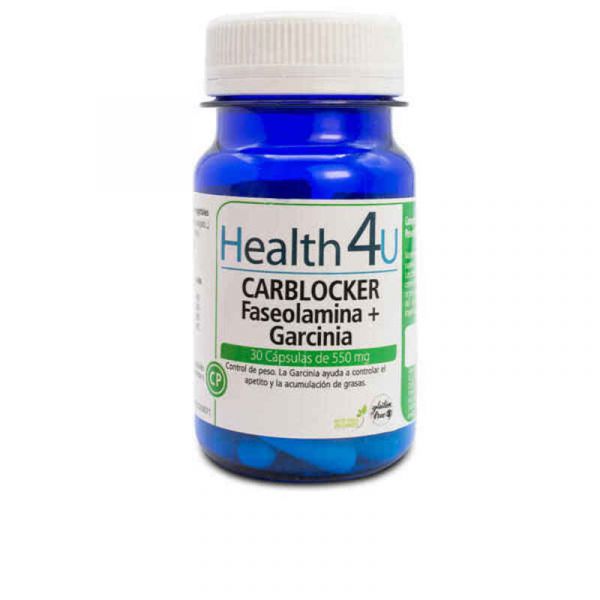 Health4U Carblocker Faseolamina   Garcinia 550mg 30 Cápsulas
