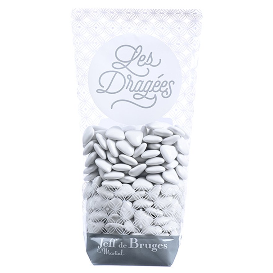 Sachet petits coeurs « pétale d’amour » chocolat au lait blanc