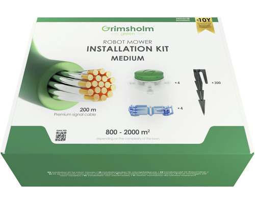 Installatiekit M voor robotmaaiers, 200m