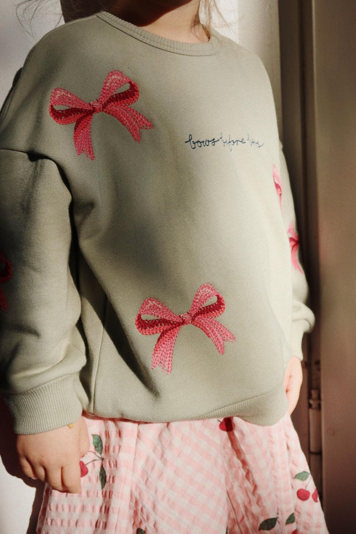 Konges Sløjd Lou Bow Sweatshirt Ocs