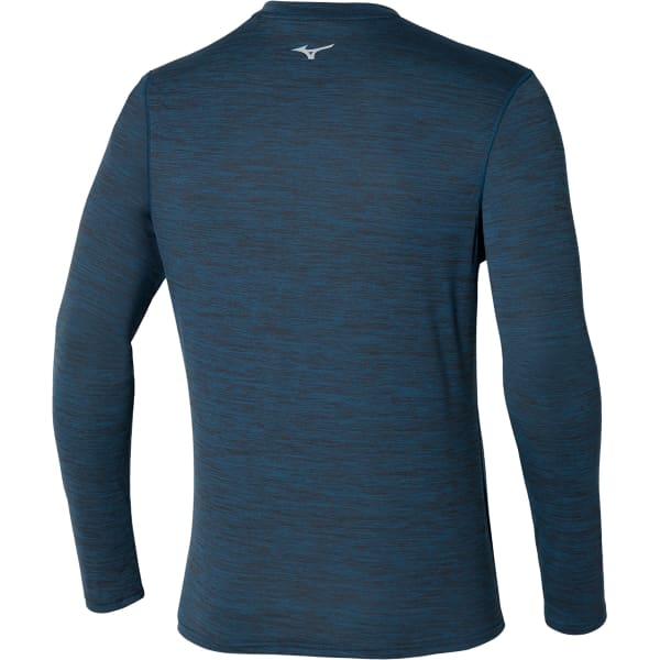 T-shirt trail MIZUNO IMPULSE CORE LS HZ BLUE WING TEAL
