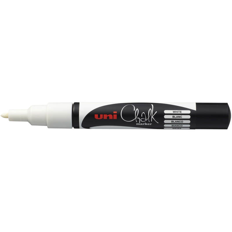 Uni-Ball Chalk Kreidemarker PWE3MS, weiss