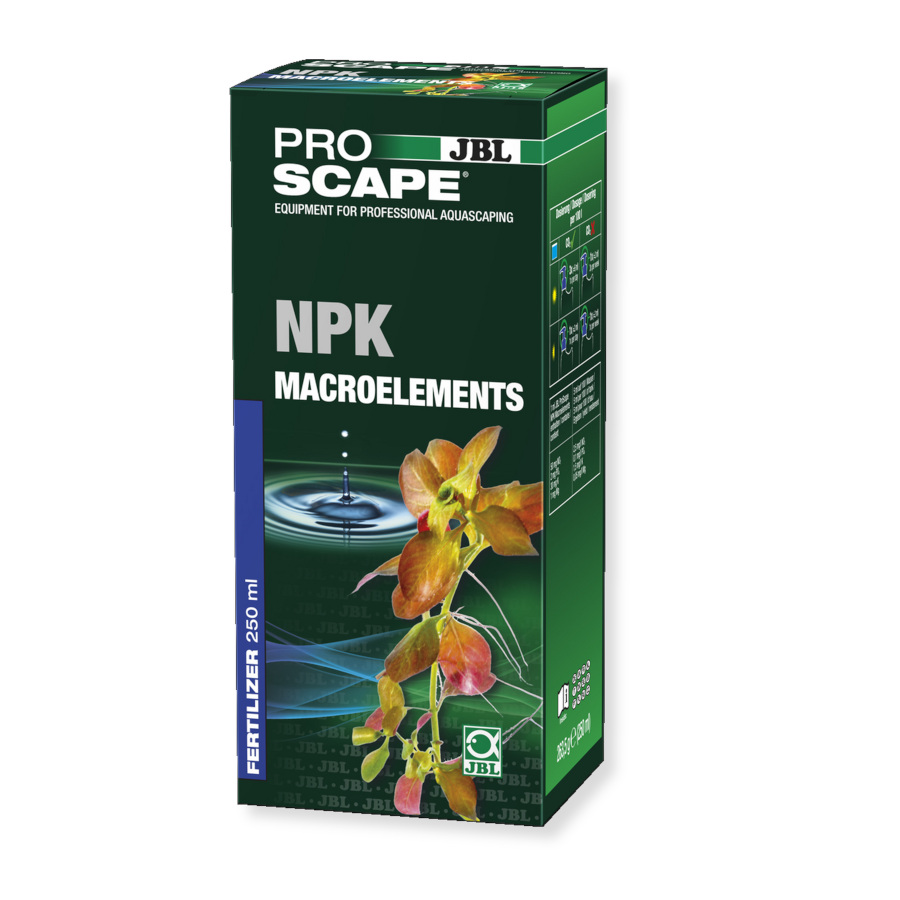 Fertilizante JBL ProScape NPK Macroelements para plantas aquáticas