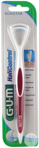 Gum HaliControl Gratte-Langue Double Action 1 Pièce