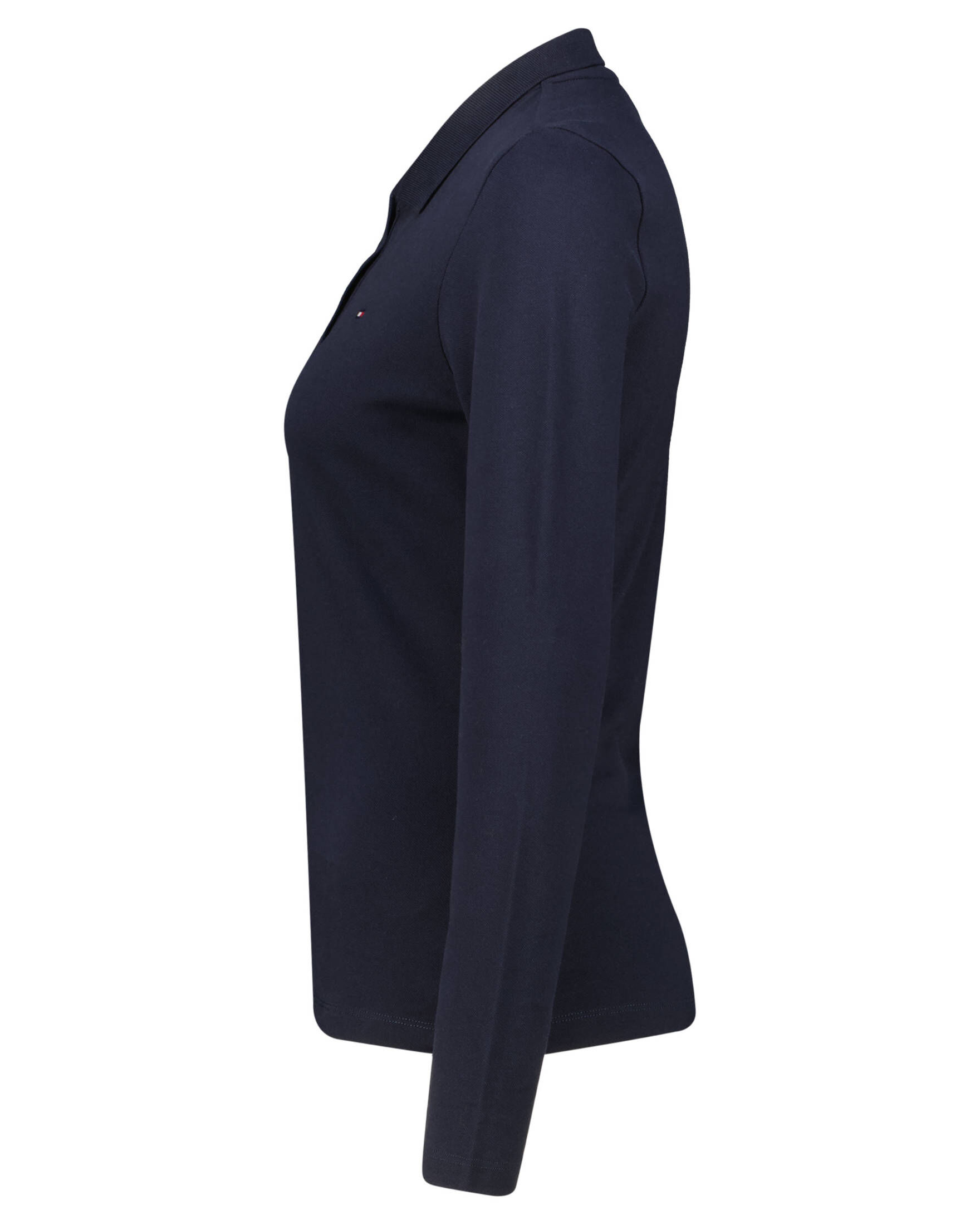 Tommy Hilfiger| Damen Poloshirt 1985 SLIM PIQUE POLO Langarm