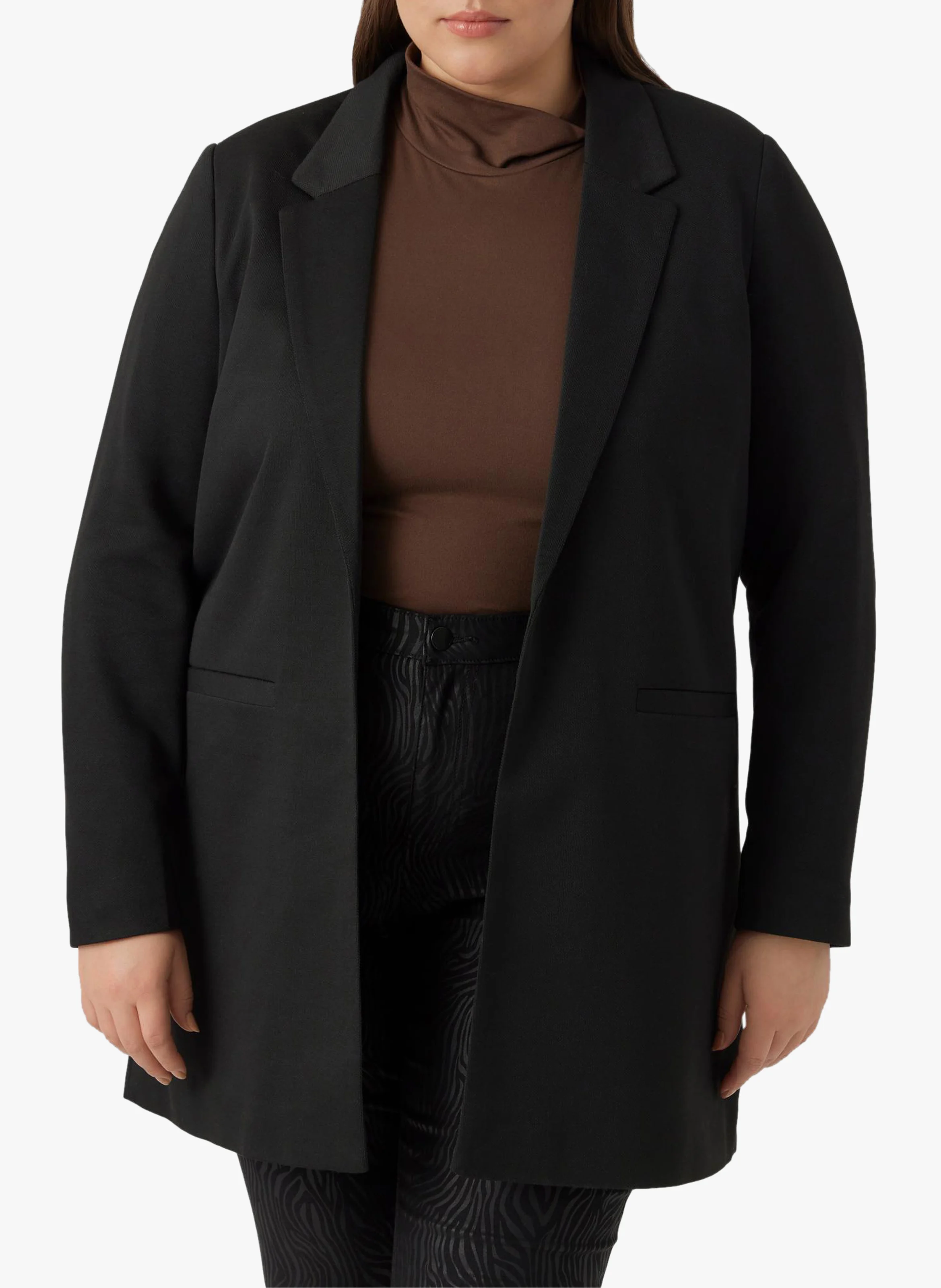 VERINA - Blazer col tailleur| Noir