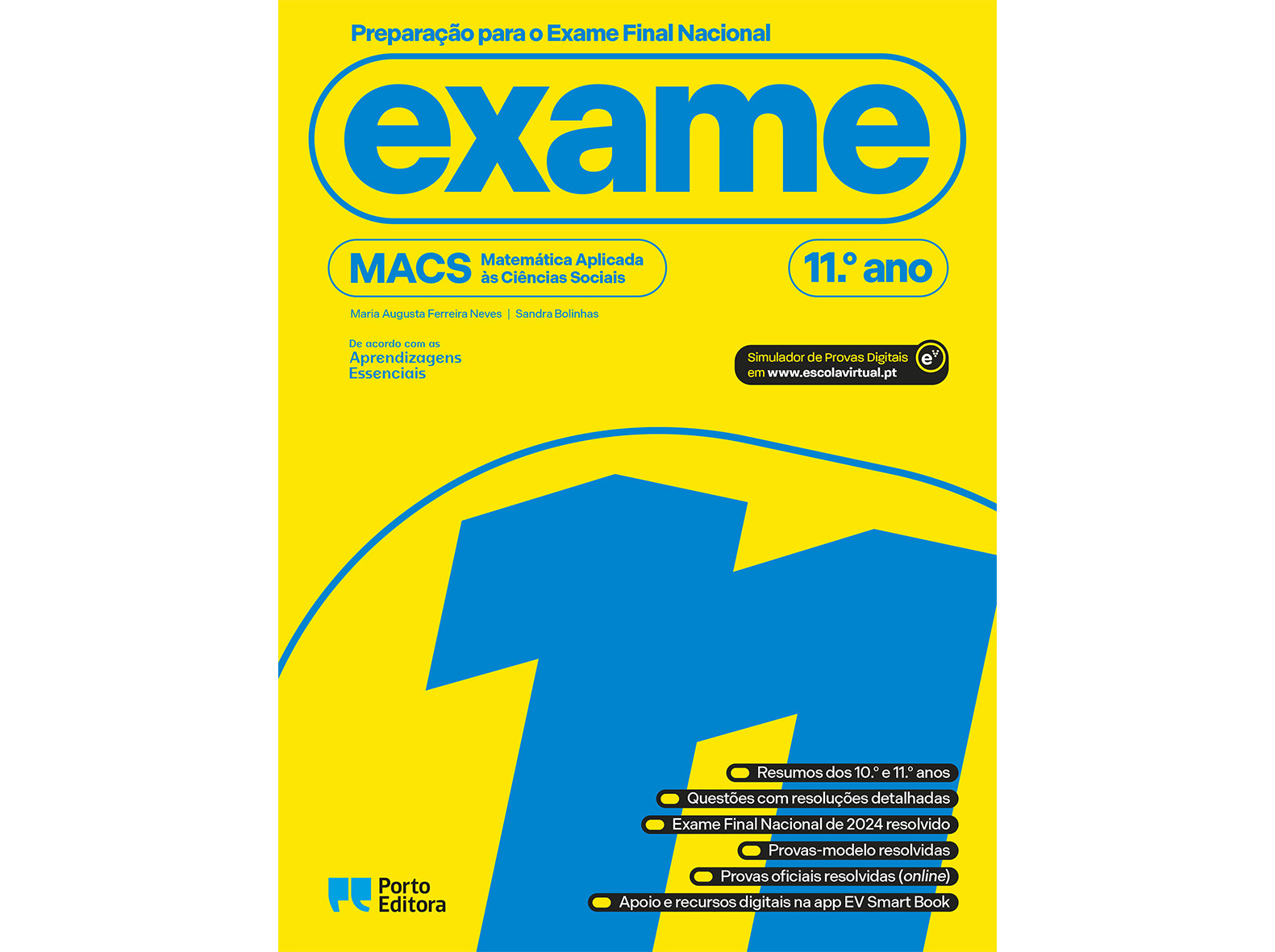 LIVRO PREPARAÇÃO PARA O EXAME FINAL NACIONAL - MACS - 11º