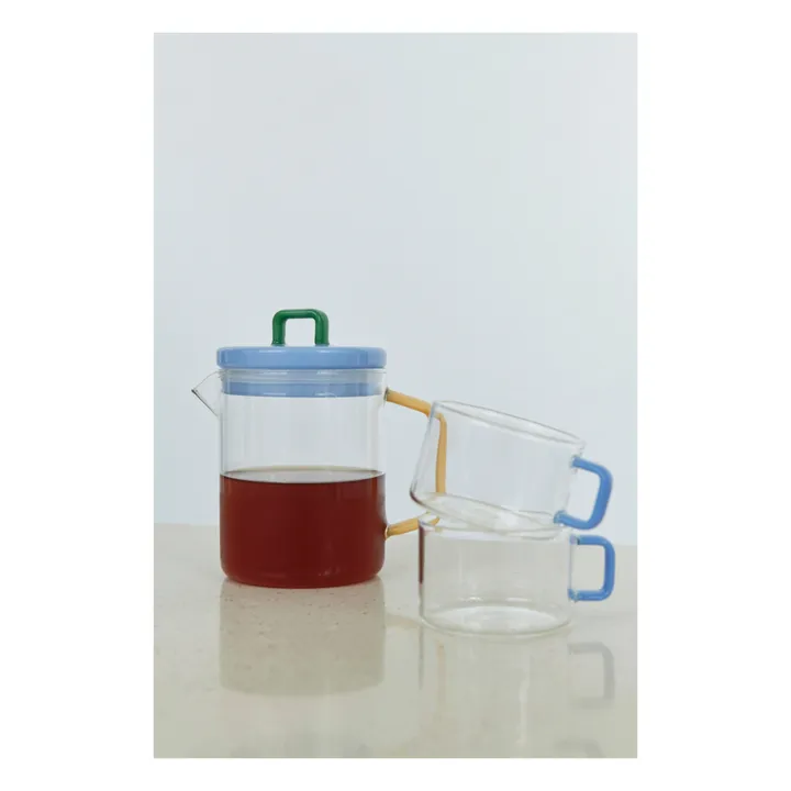 Hay Théière en verre Brew | Bleu ciel