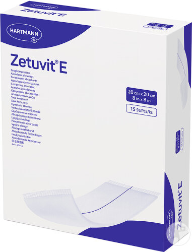 Hartmann Zetuvit E 20x20cm 15 Pièces