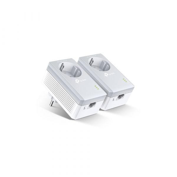 TP-Link Powerline Adapter AV600   AC Pass Through Starter Kit TL-PA4010PKIT