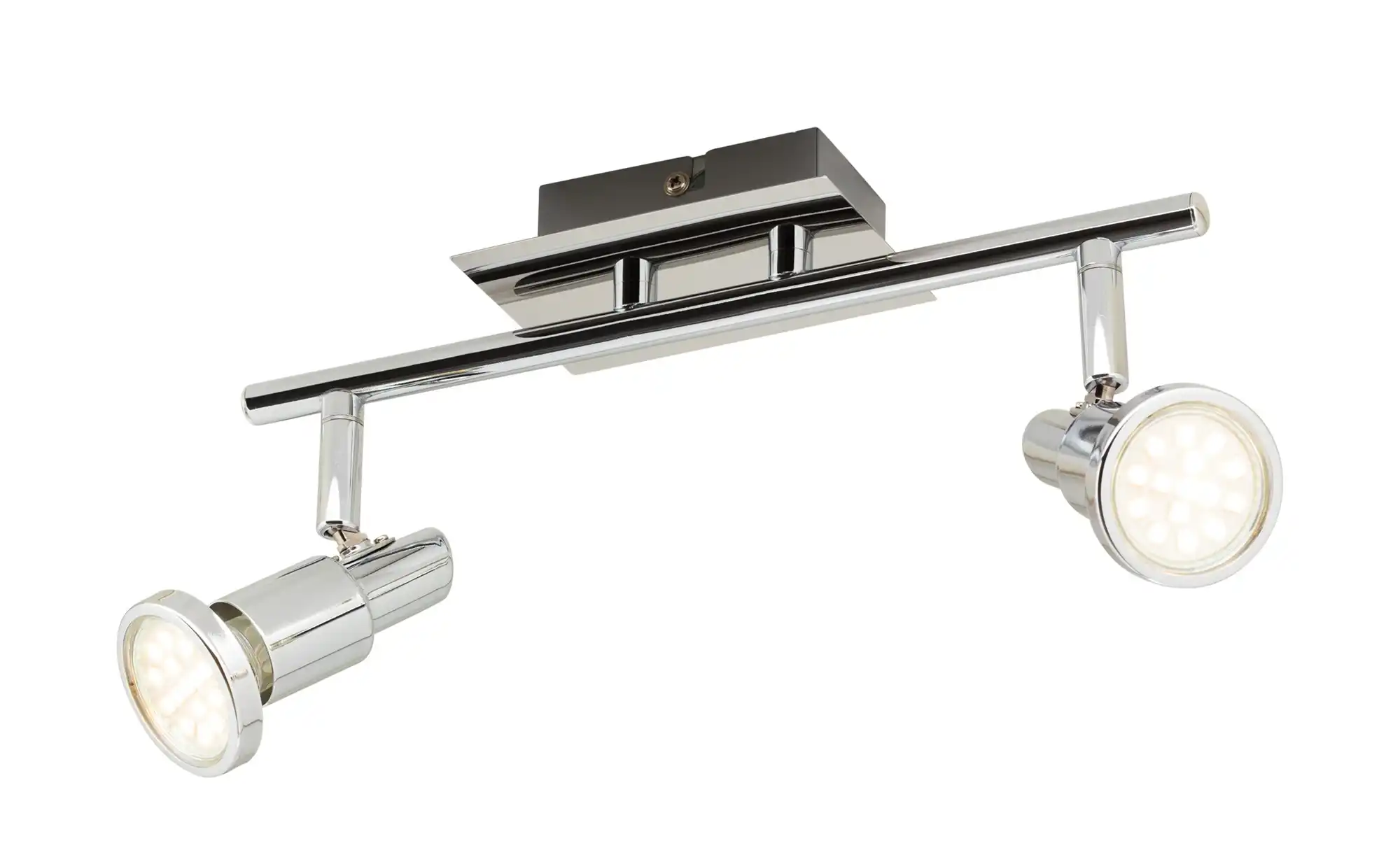 KHG LED-Deckenstrahler chrom 2 Spots