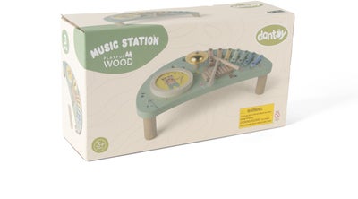 Dantoy Musikkstasjon Wood In Gift Box