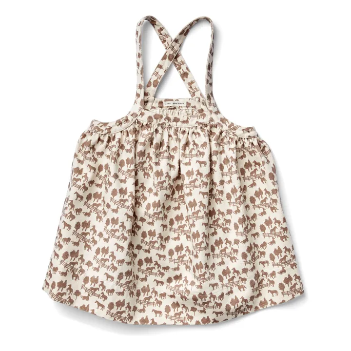 Soor Ploom Robe à Bretelles Eloise | Beige