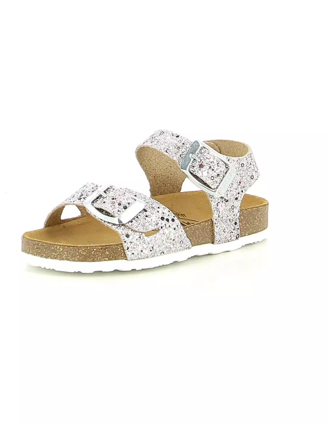 PLAKTON LISA - Sandales & nu-pieds Plata