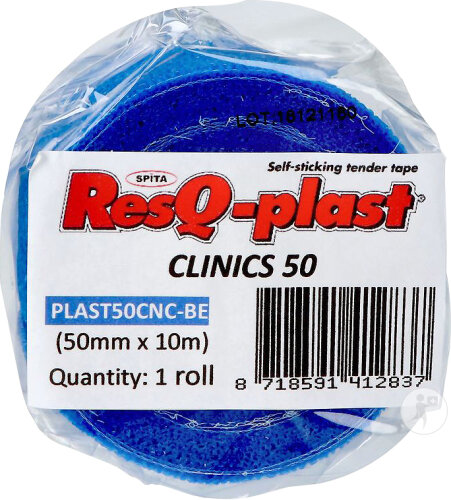 Resq-Plast Clinics 10m x 50mm Bleu 1 Pièce