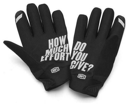 Gants Longs 100% Brisker Rouge