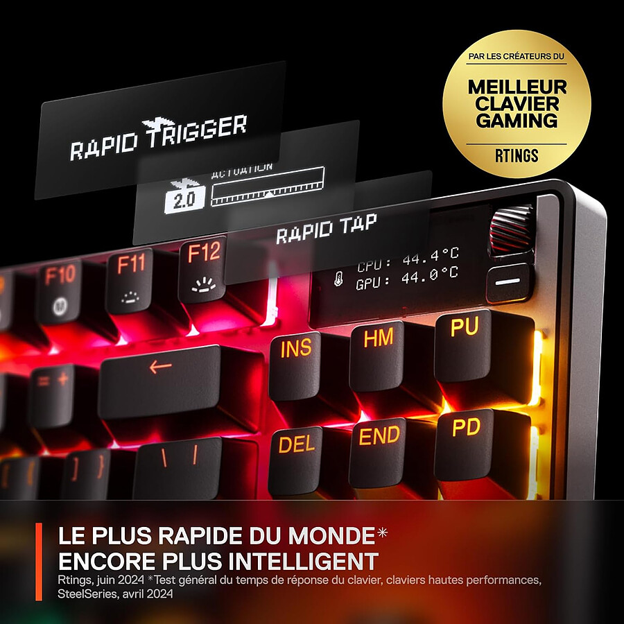 SteelSeries Apex Pro TKL Wireless Gen 3 - SteelSeries OmniPoint 3.0