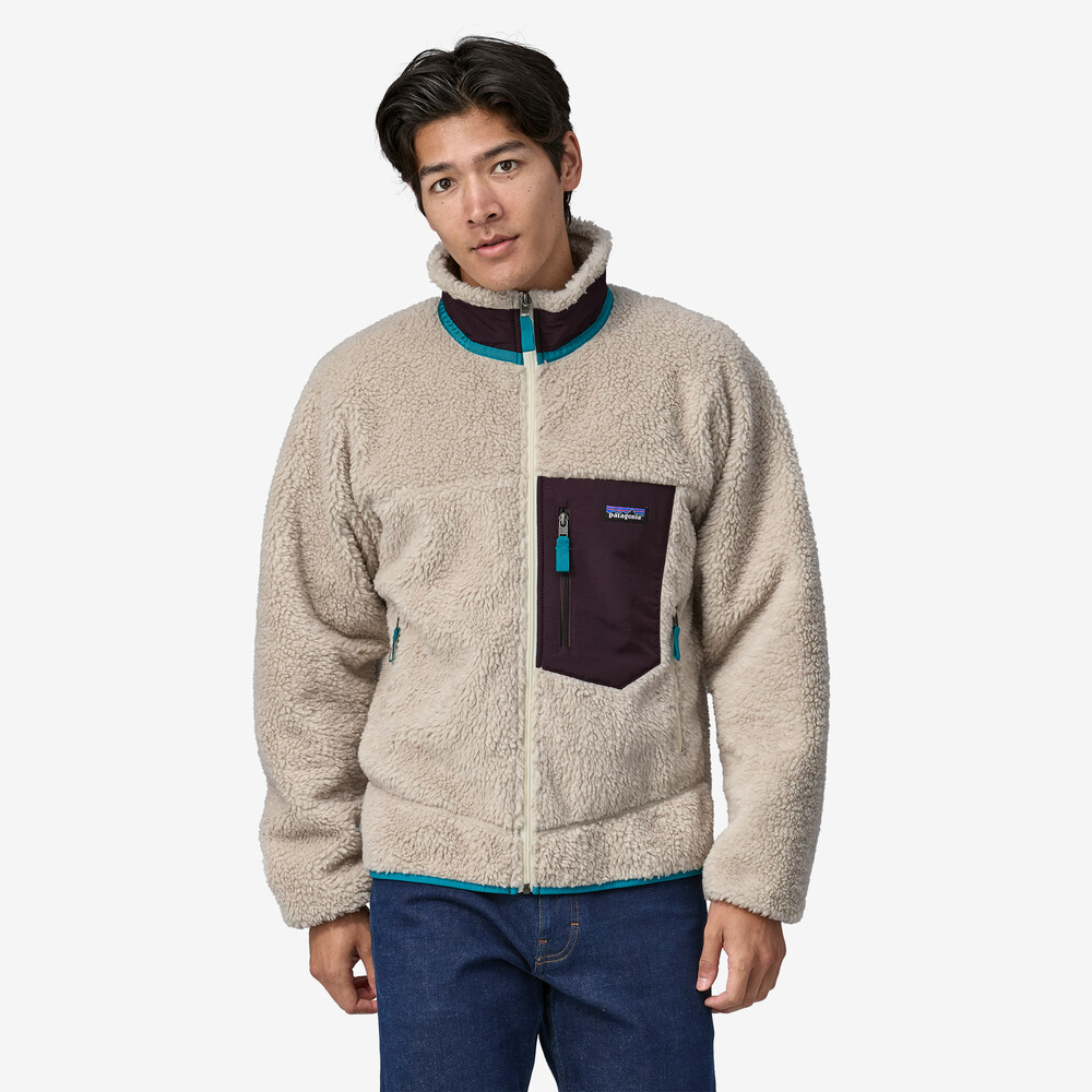 Klassische Retro-X Fleecejacke für Herren